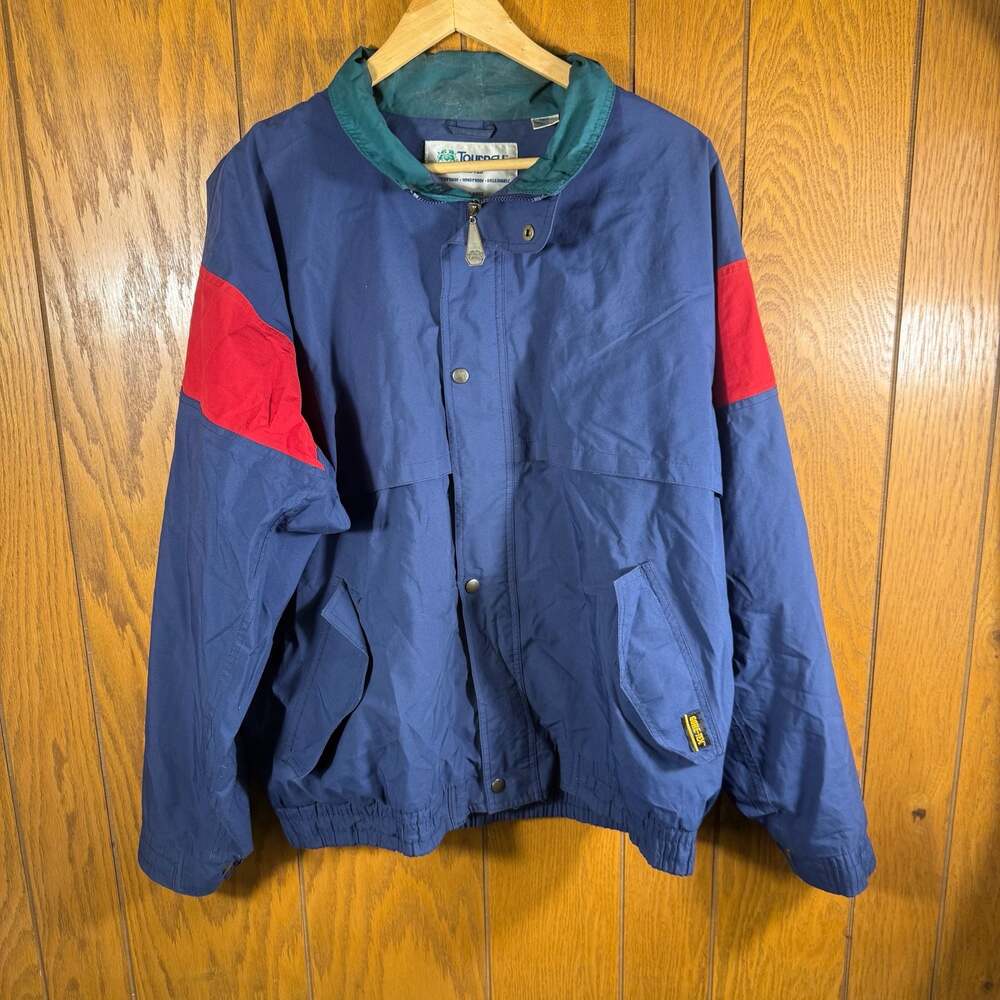 Vintage Tourney Gore-Tex Colorblock Jacket XL